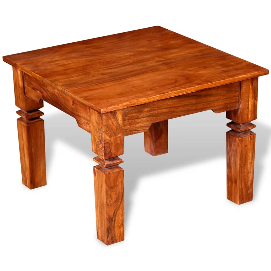 Table basse Bois massif 60x60x45 cm - XIOS