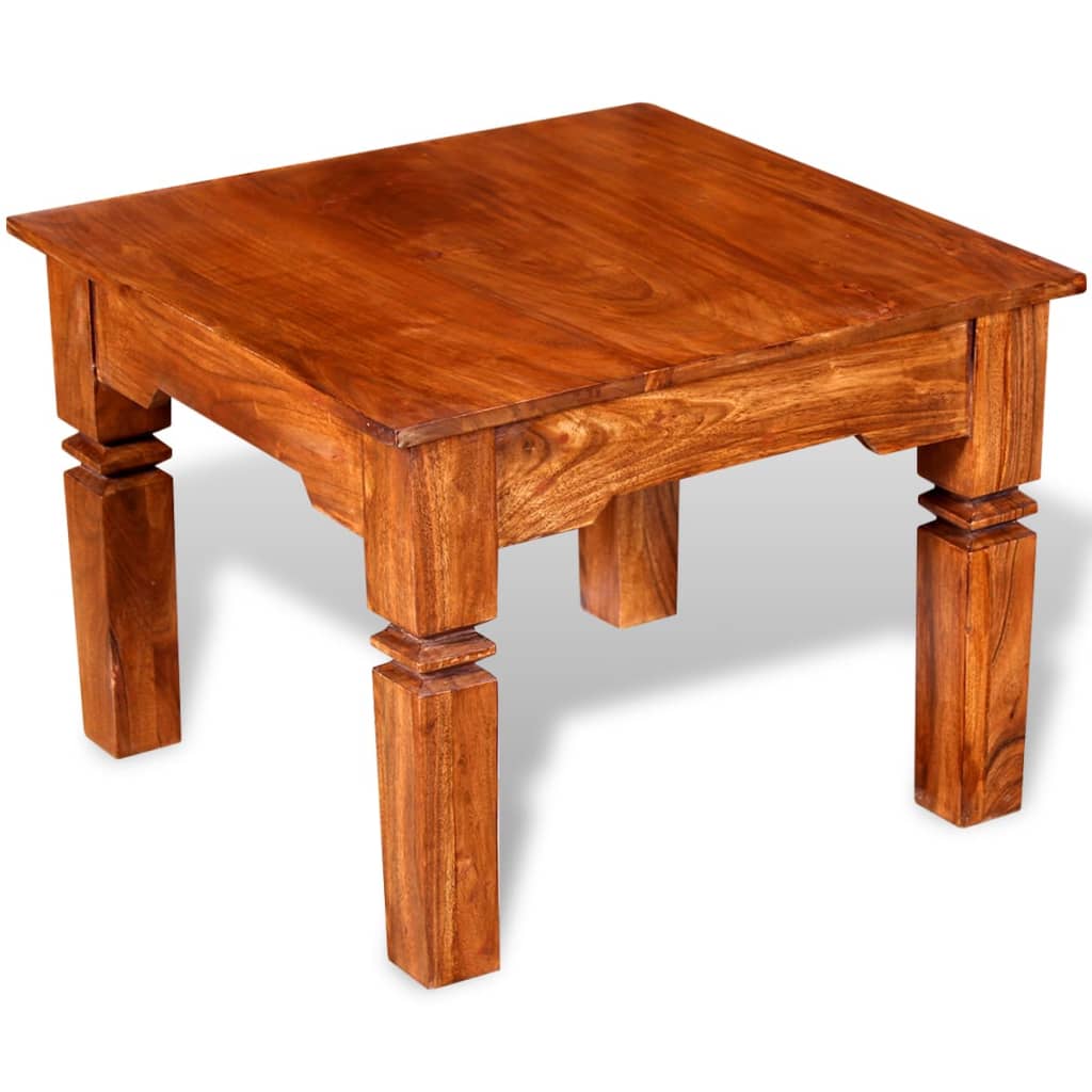 Table basse Bois massif 60x60x45 cm - XIOS