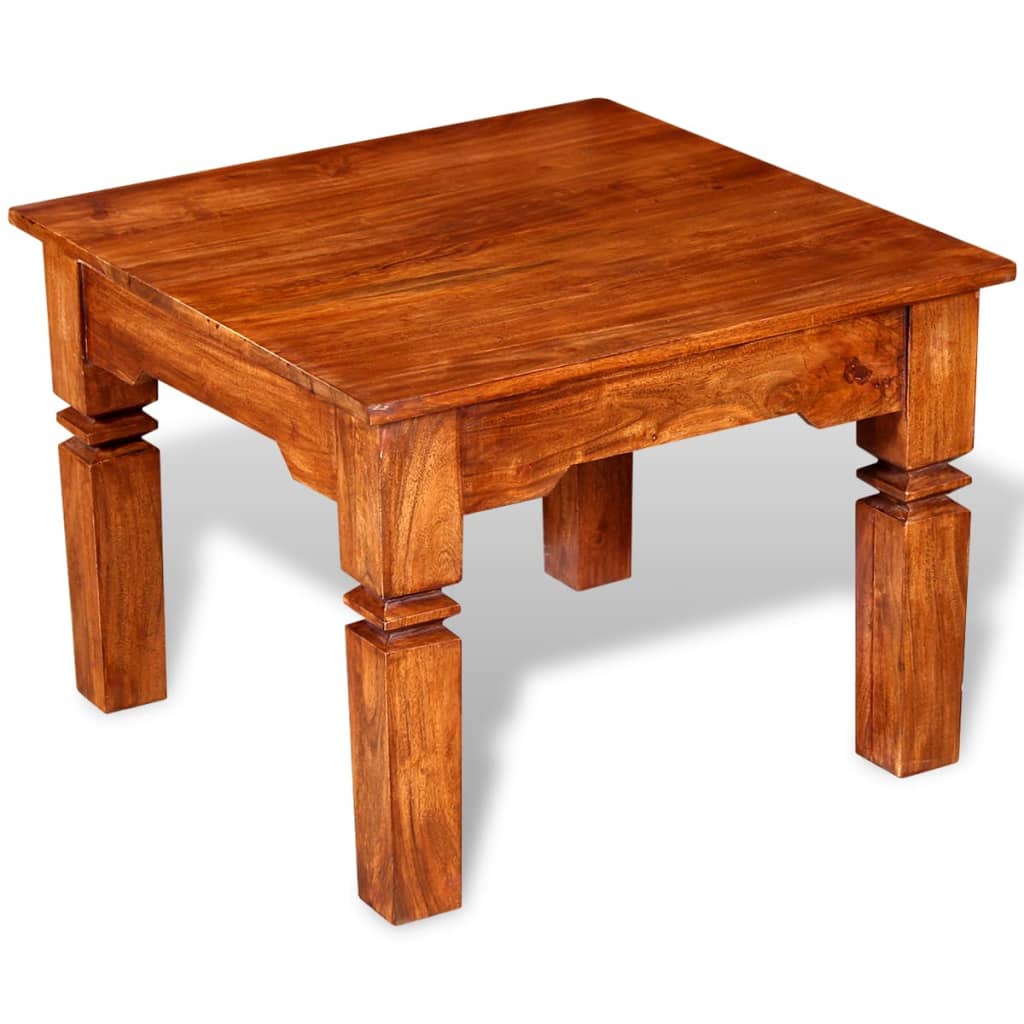 Table basse Bois massif 60x60x45 cm - XIOS