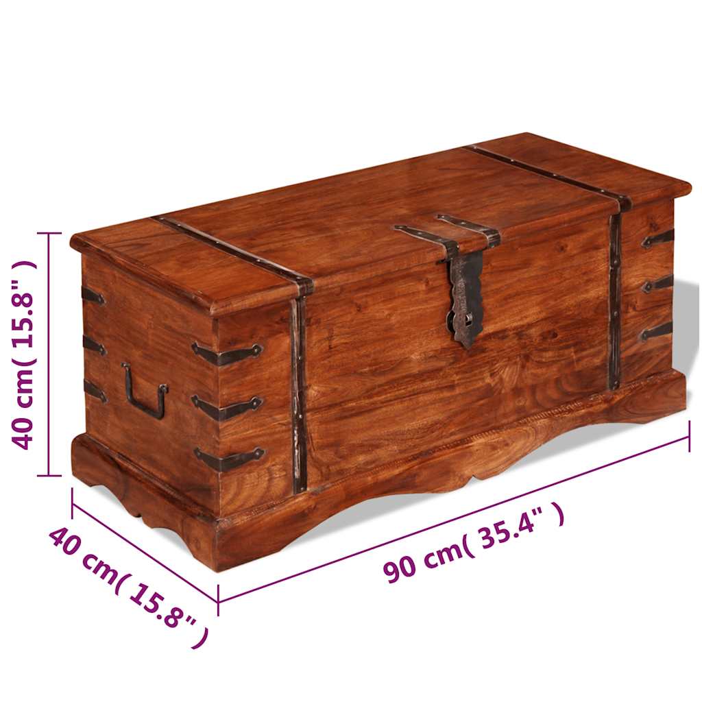 Coffre de rangement Bois massif - XIOS