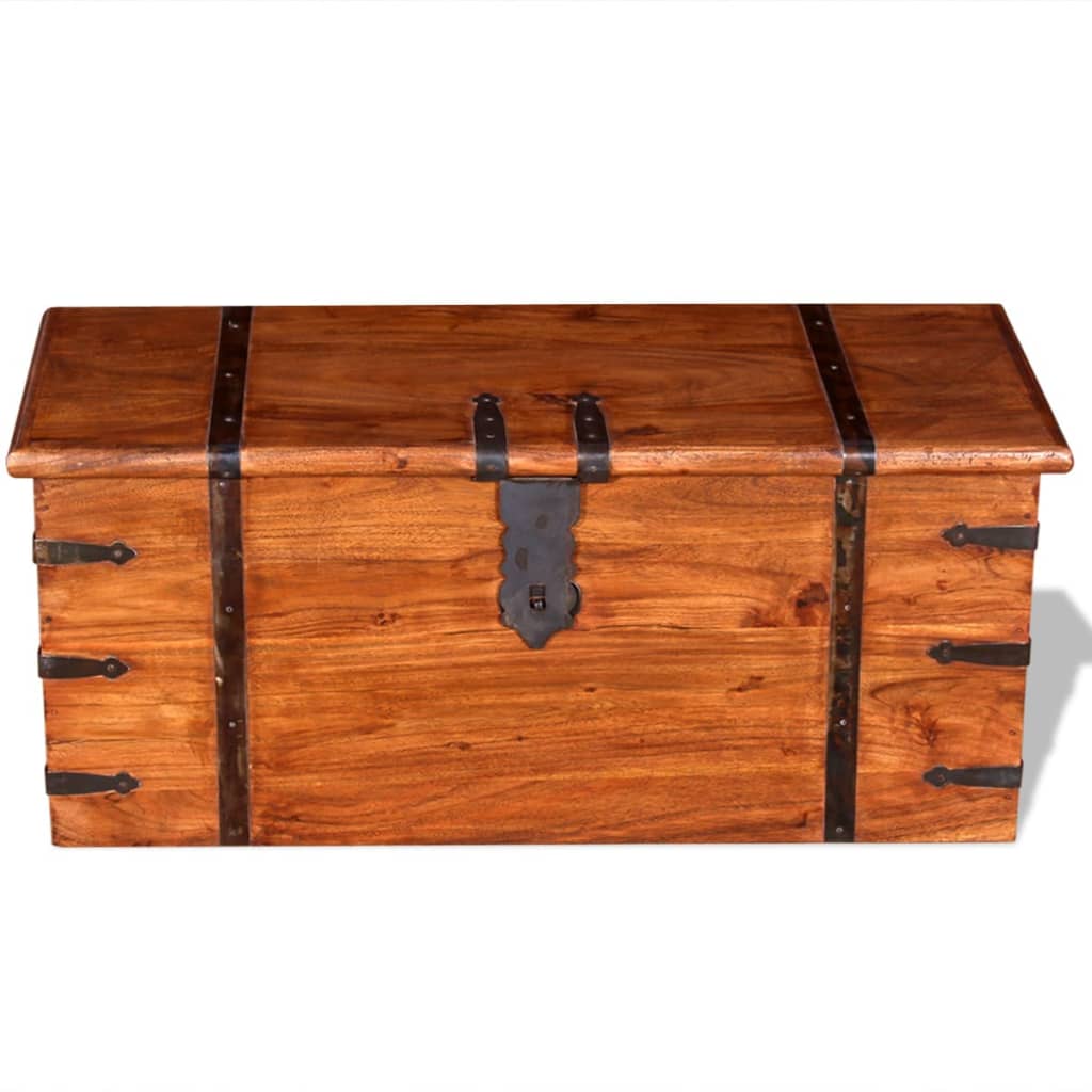 Ensemble de deux coffres de rangement Bois massif - XIOS