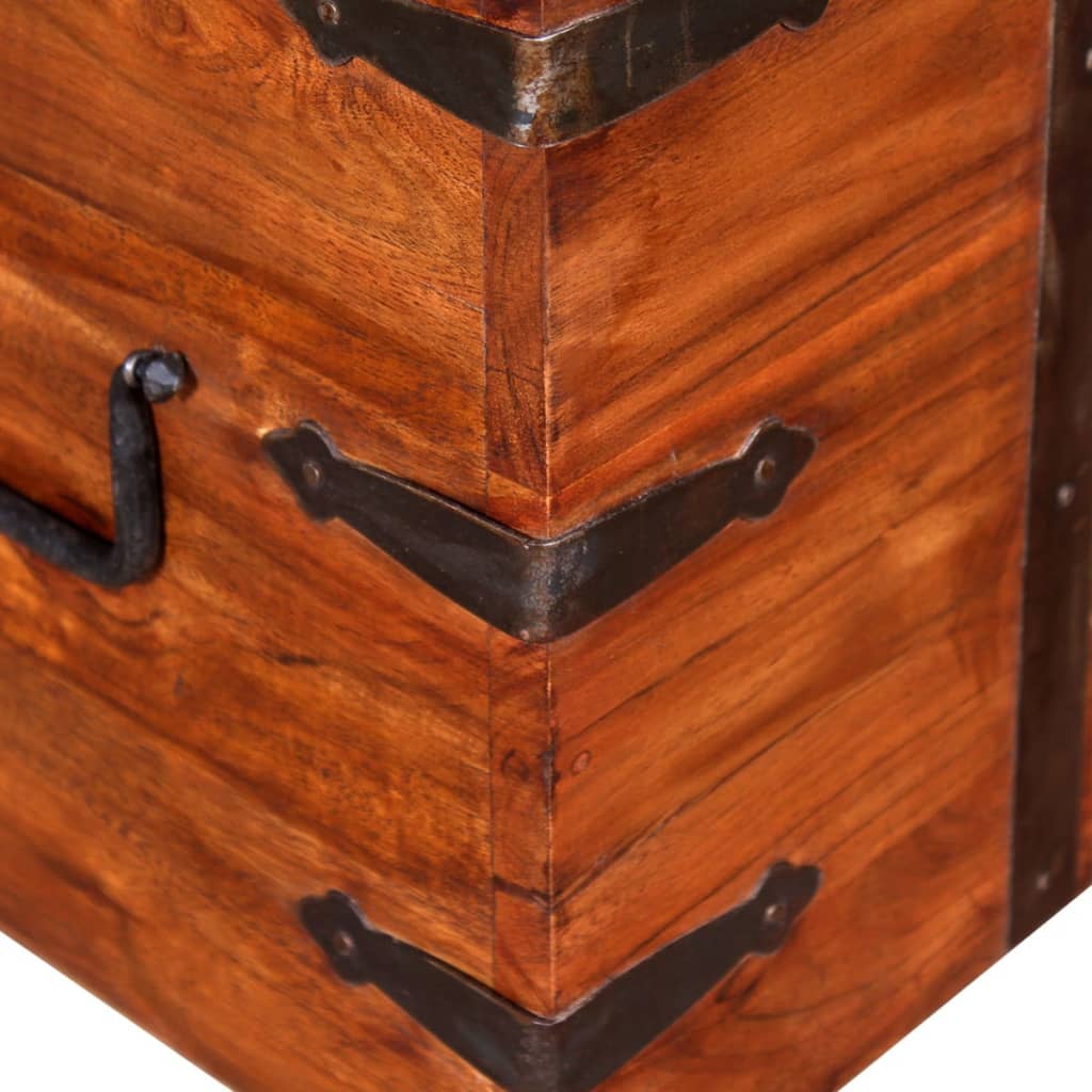Ensemble de deux coffres de rangement Bois massif - XIOS