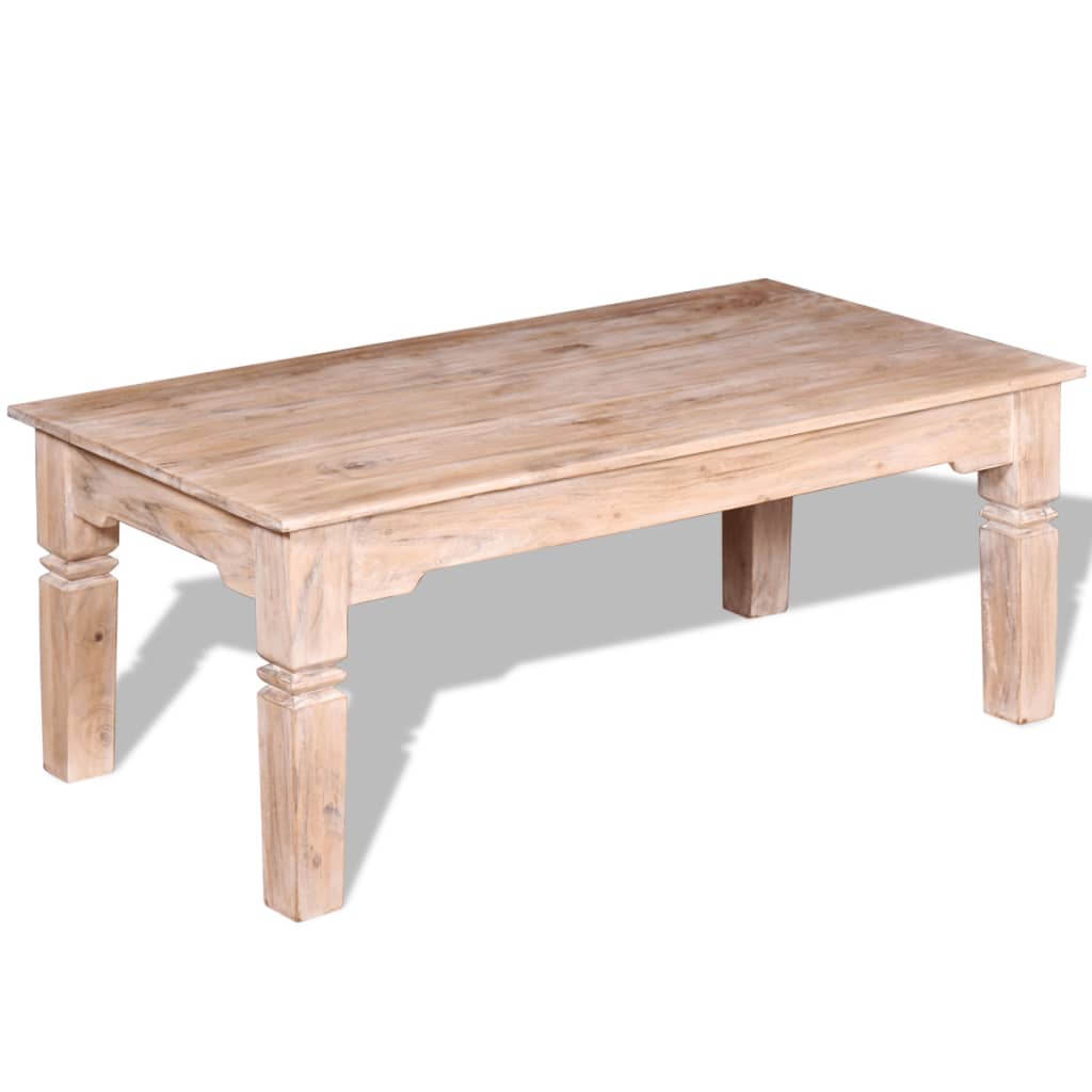 Table basse Bois d'acacia 110x60x45 cm - XIOS