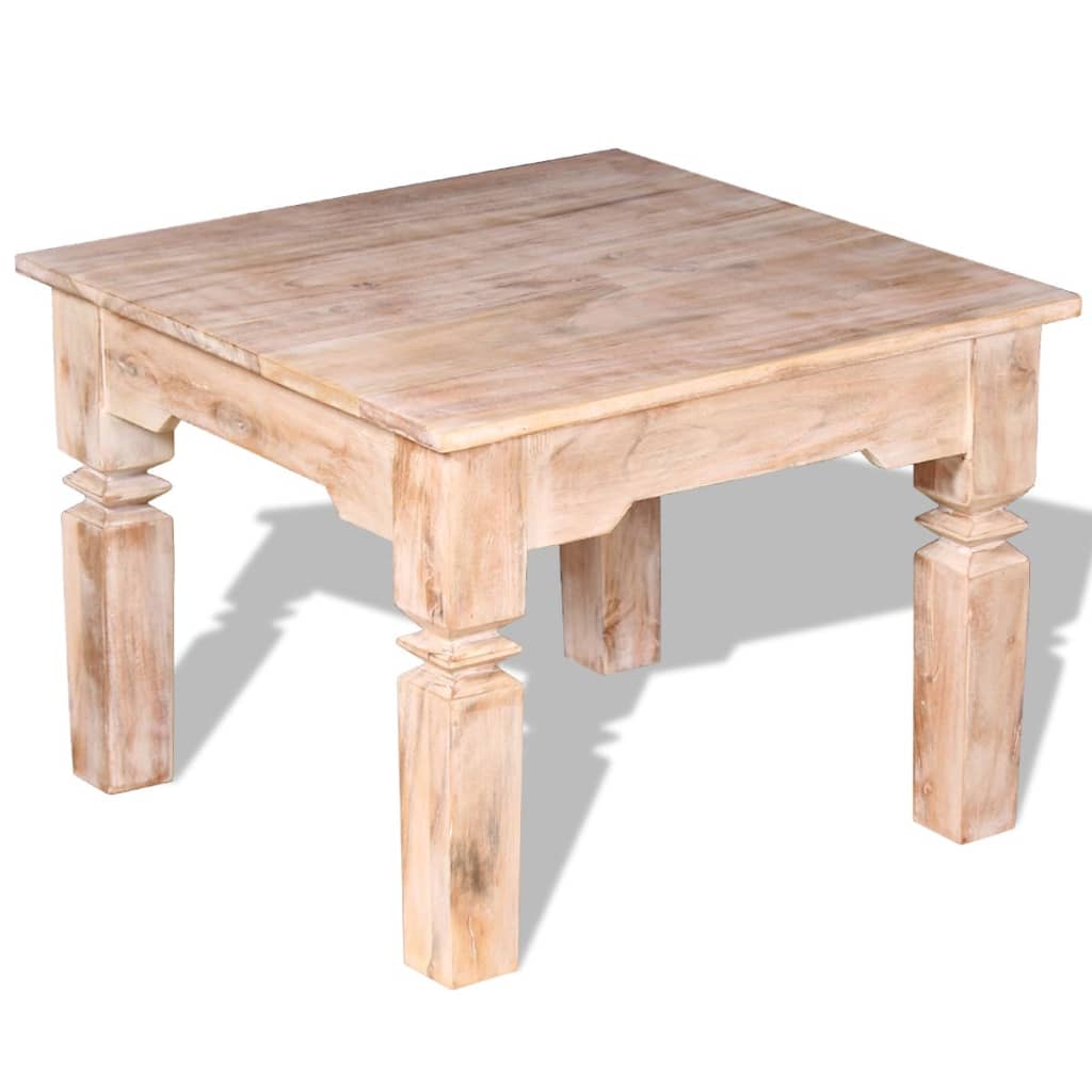 Table basse Bois d'acacia 60x60x45 cm - XIOS