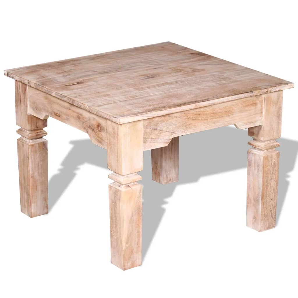 Table basse Bois d'acacia 60x60x45 cm - XIOS