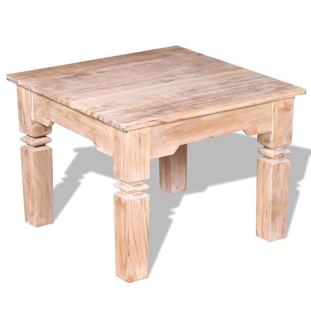 Table basse Bois d'acacia 60x60x45 cm - XIOS