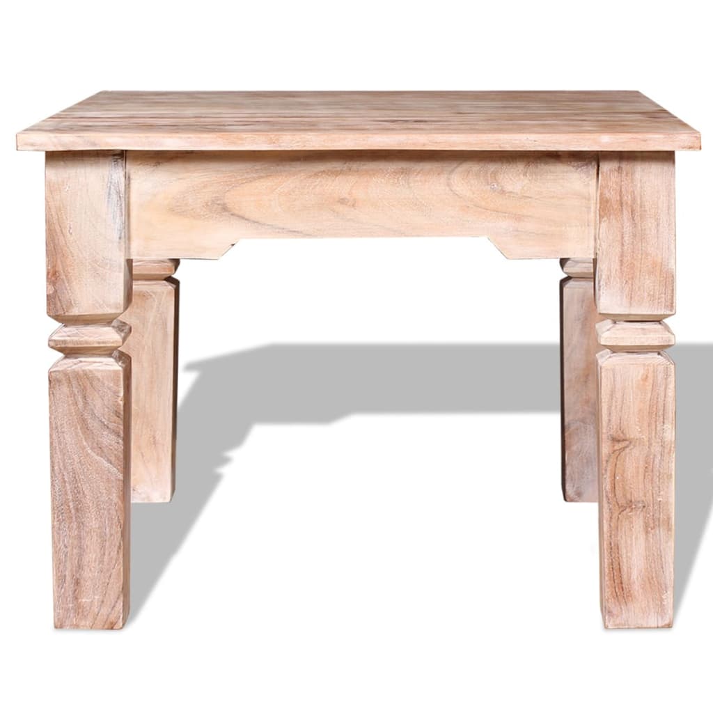 Table basse Bois d'acacia 60x60x45 cm - XIOS