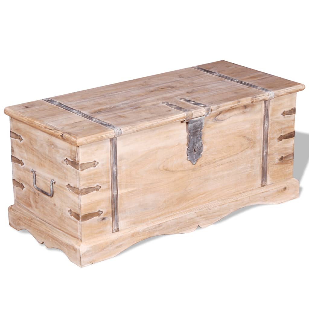 Coffre de rangement Bois d'Acacia