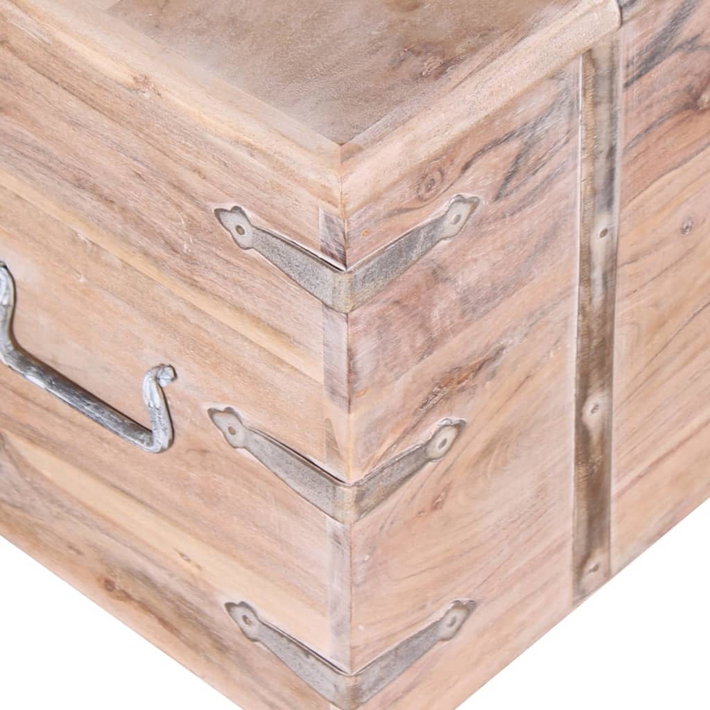 Ensemble de deux coffres de rangement Bois d'Acacia - XIOS