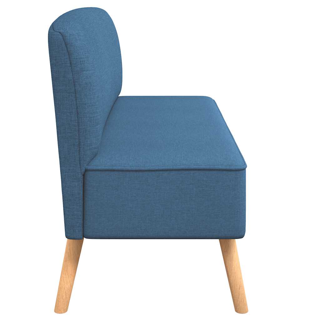 Canapé 117x55,5x77 cm Tissu Bleu - XIOS