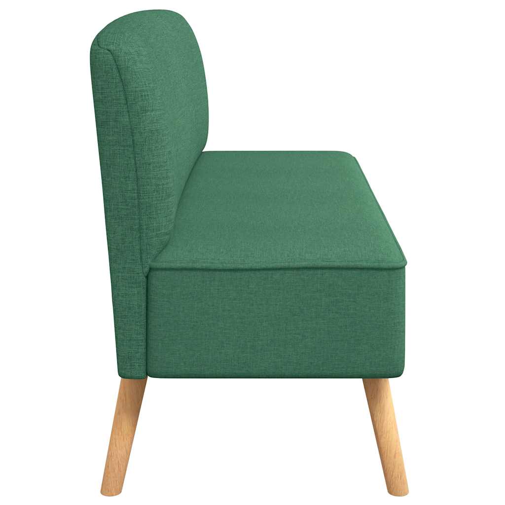 Canapé 117x55,5x77 cm Tissu Vert