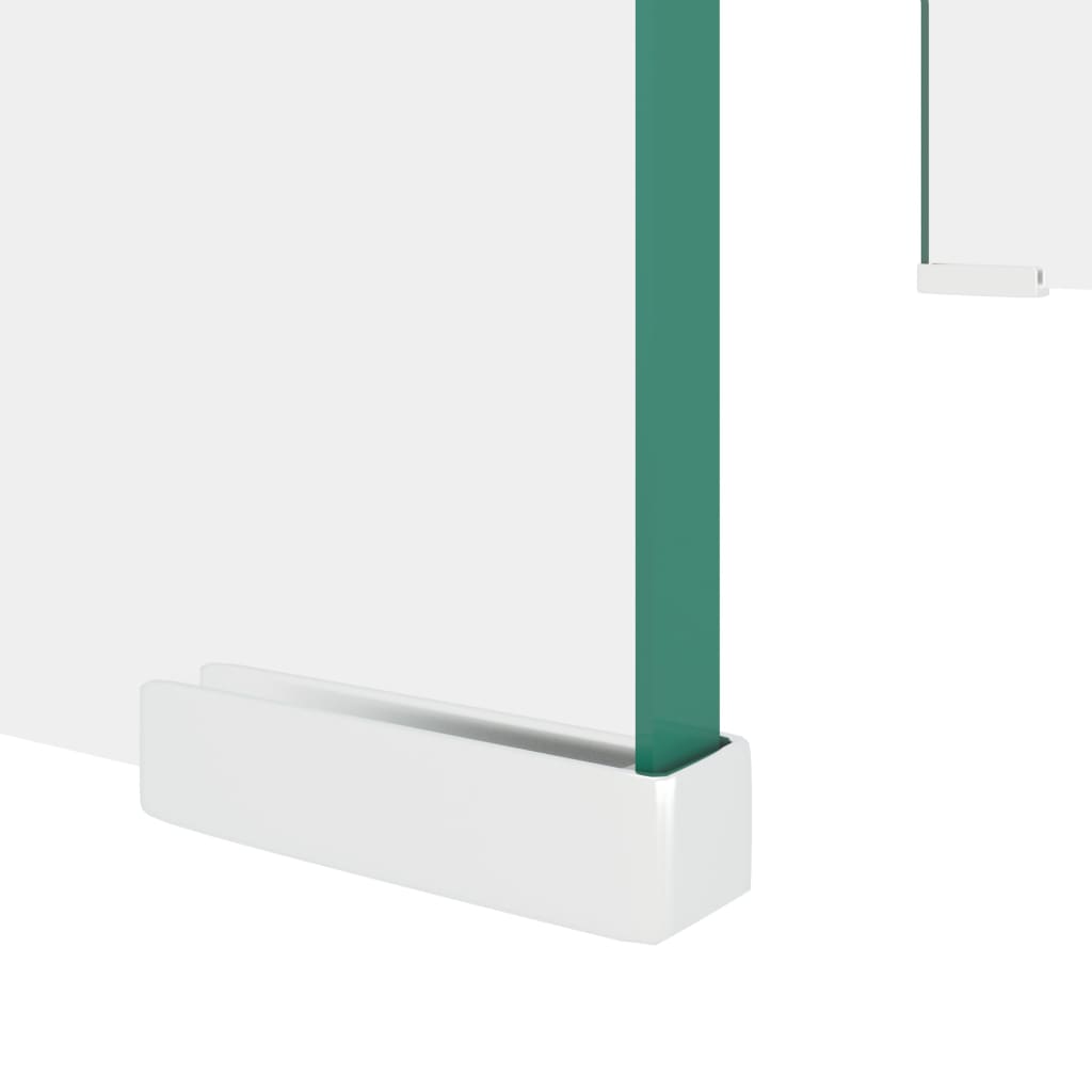 Meuble TV/pour moniteur 60x25x11 cm verre transparent - XIOS