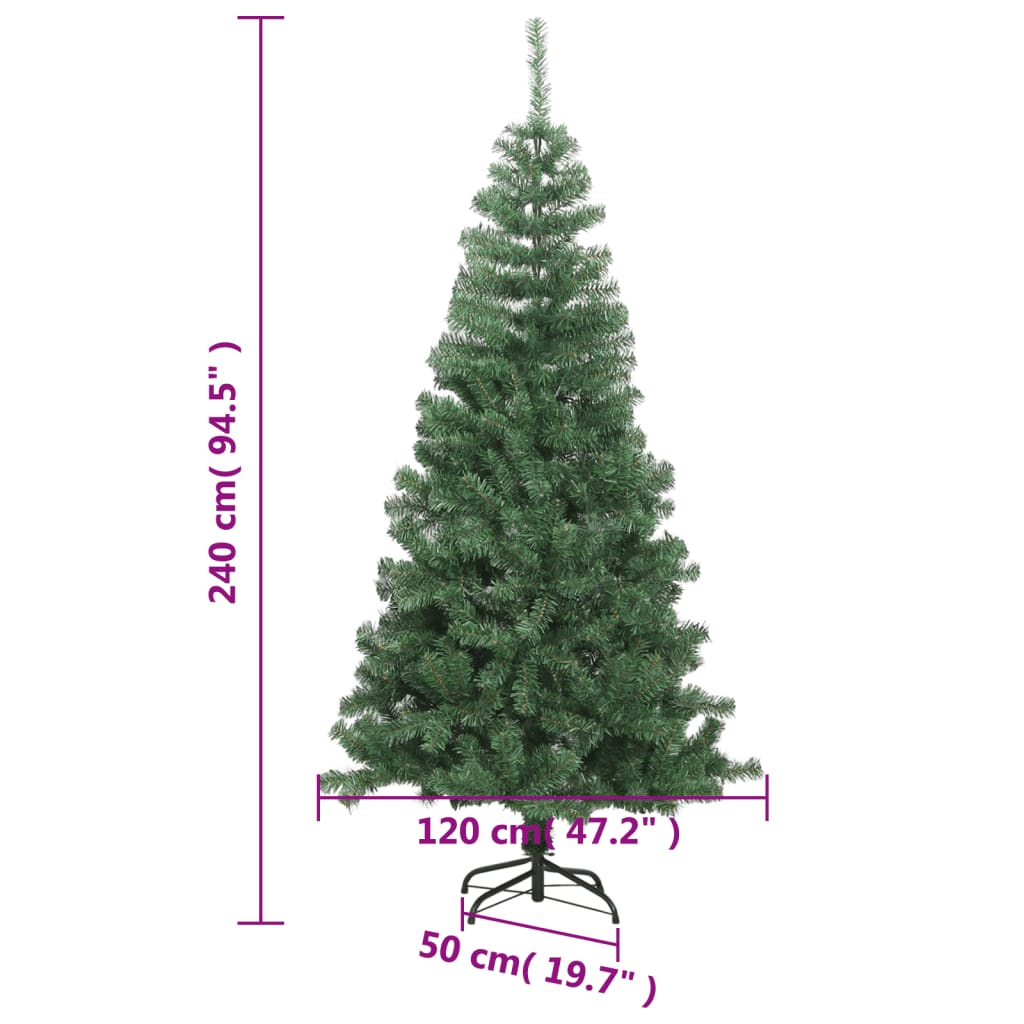 Sapin de Noël artificiel L 240 cm Vert - XIOS