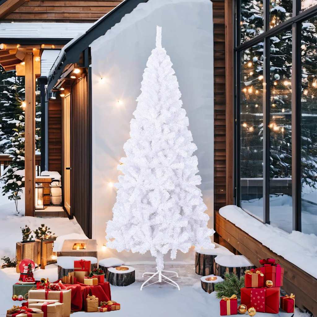 Sapin de Noël artificiel L 240 cm Blanc - XIOS