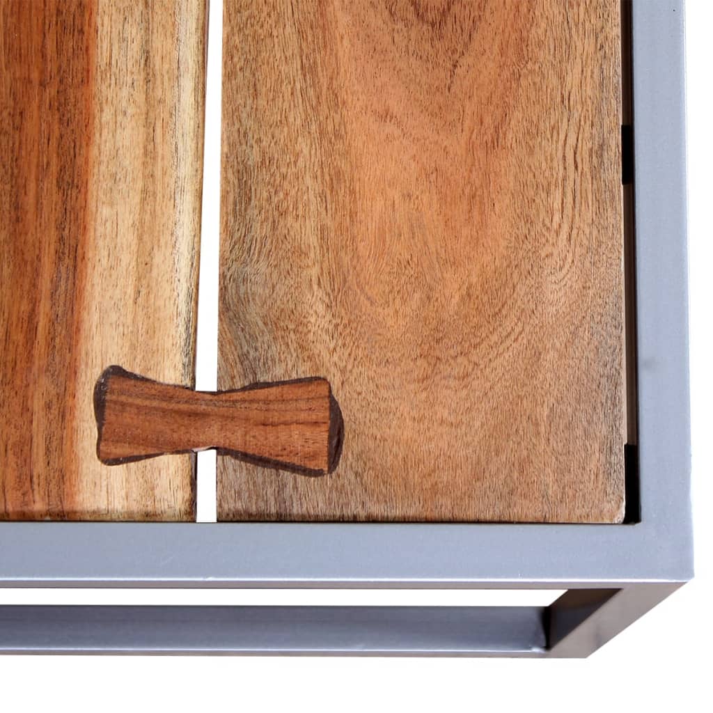 Ensemble de table basse 2 pièces Bois d'acacia massif - XIOS