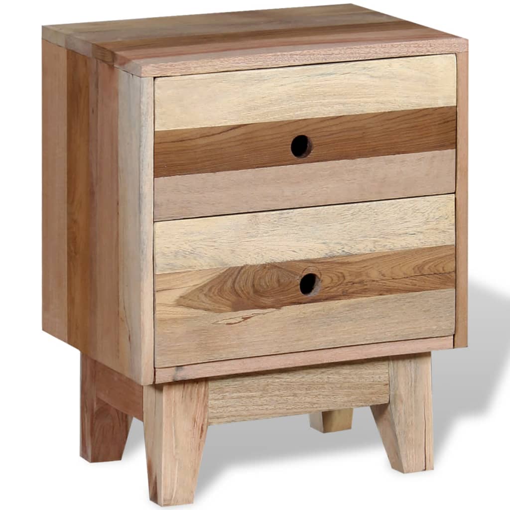 Table de chevet Bois de récupération massif - XIOS