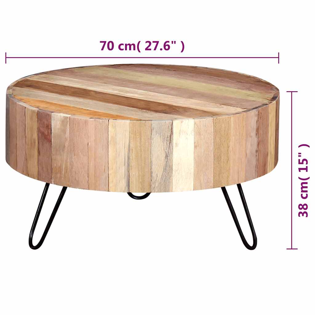 Table basse Bois de récupération massif - XIOS
