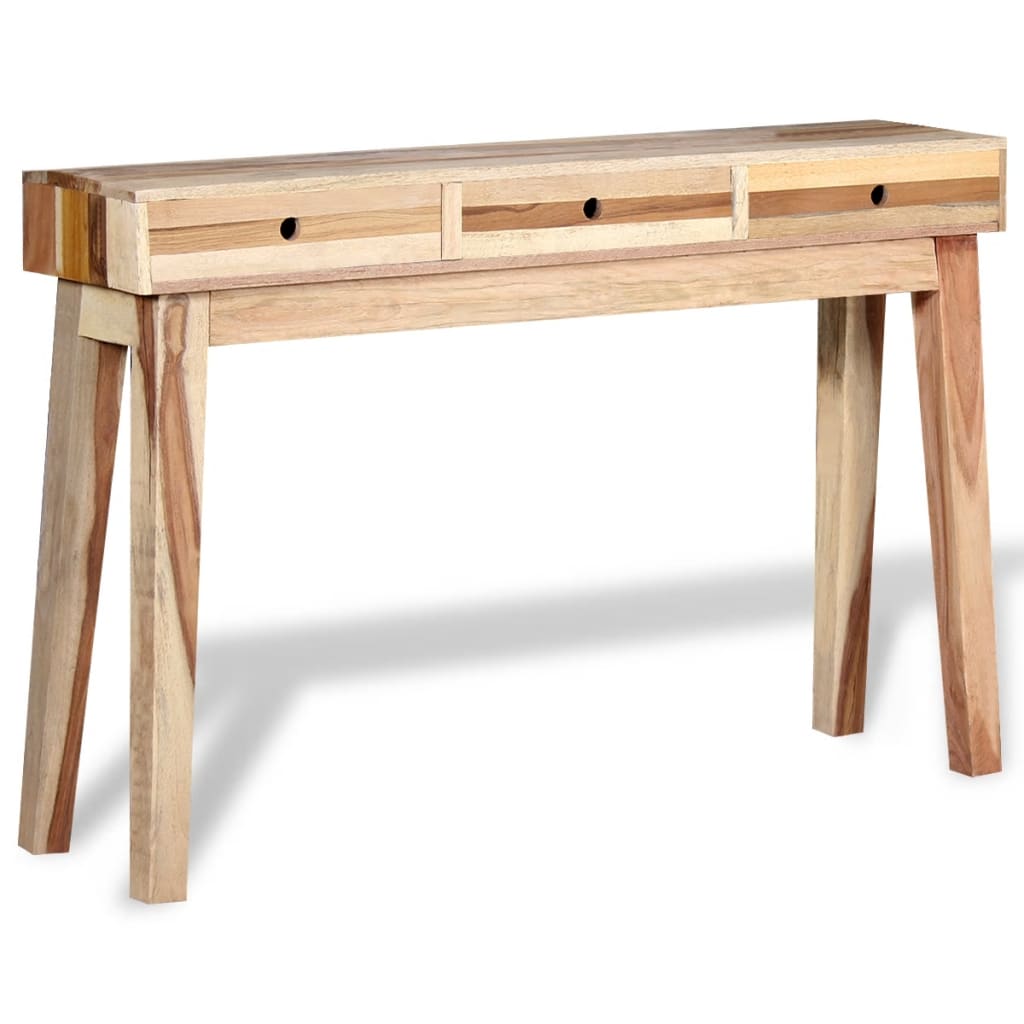 Table console Bois de récupération massif