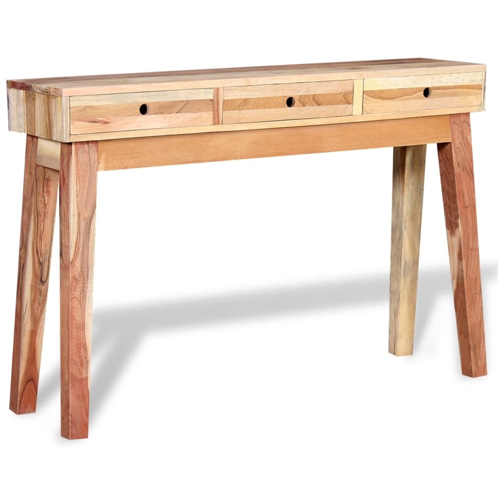 Table console Bois de récupération massif