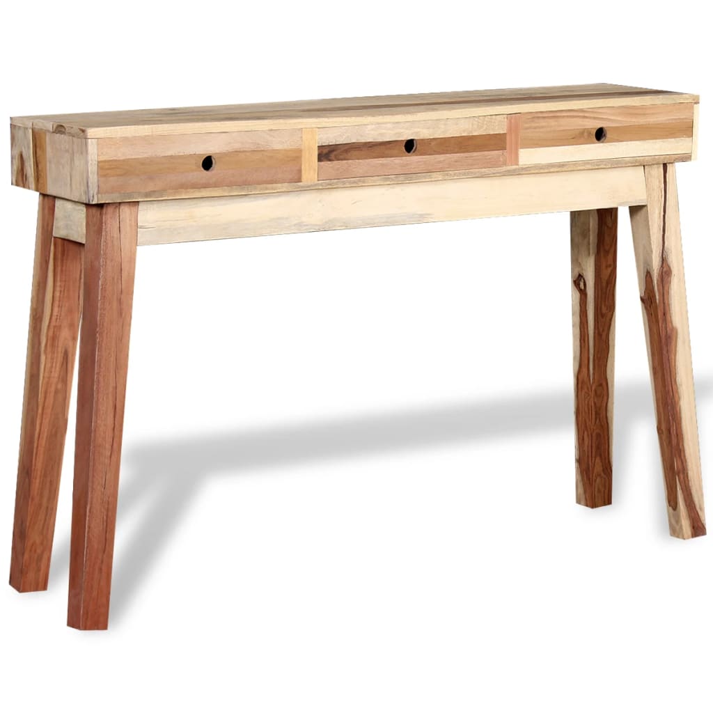 Table console Bois de récupération massif