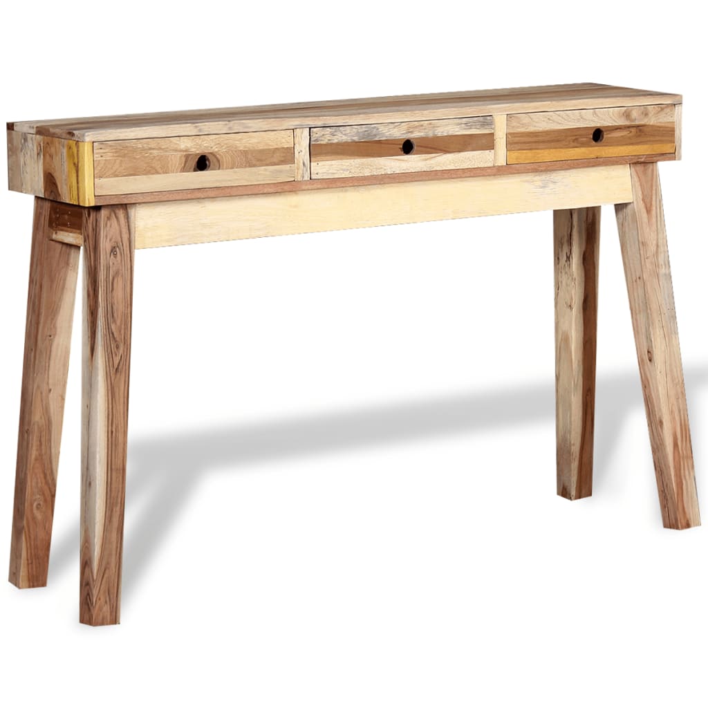 Table console Bois de récupération massif