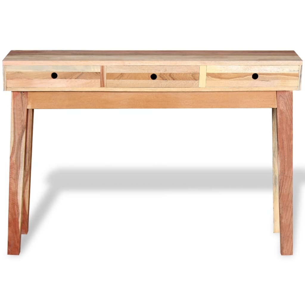 Table console Bois de récupération massif