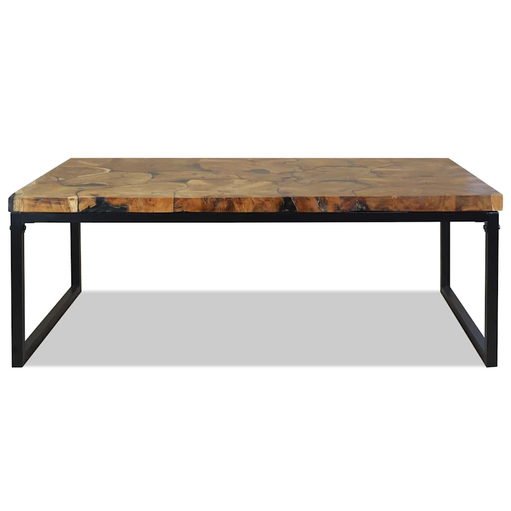 Table basse Teck Résine 110x60x40 cm - XIOS