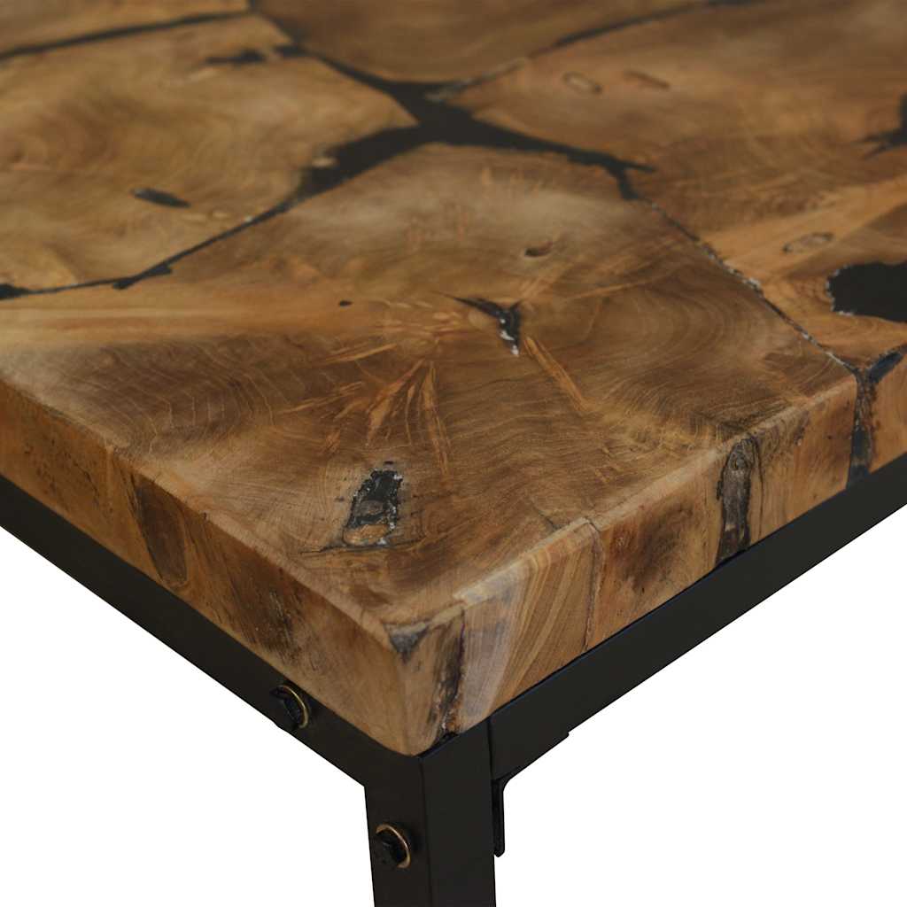 Table basse Teck Résine 110x60x40 cm - XIOS