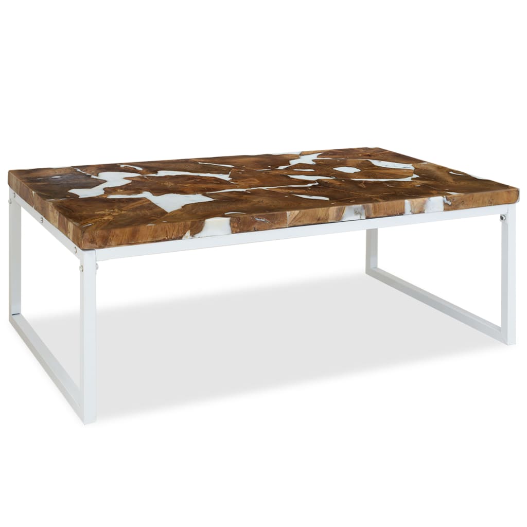 Table basse Teck Résine 110x60x40 cm - XIOS