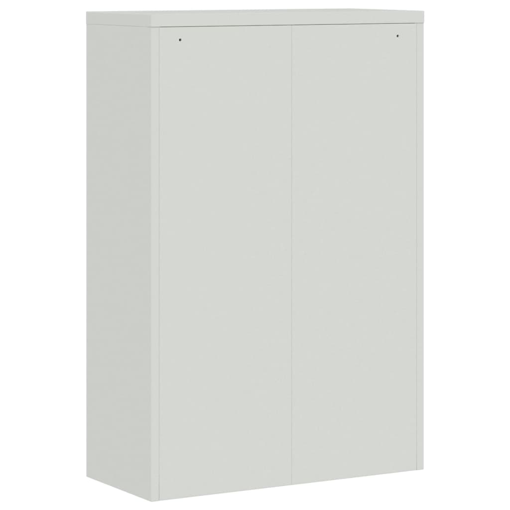 Armoire de bureau 90x40x140 cm Acier Gris - XIOS