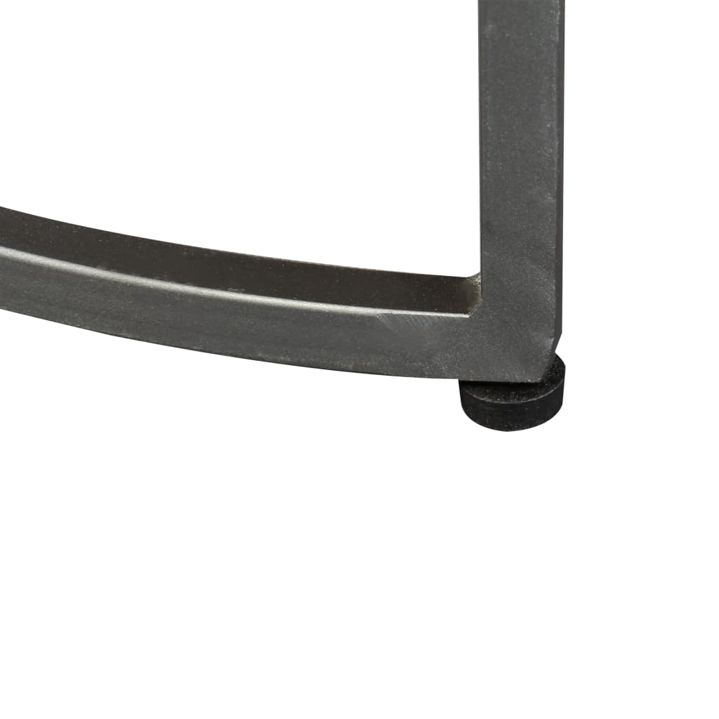 Ensemble de tables d'appoint 2 pcs Bois de manguier massif - XIOS