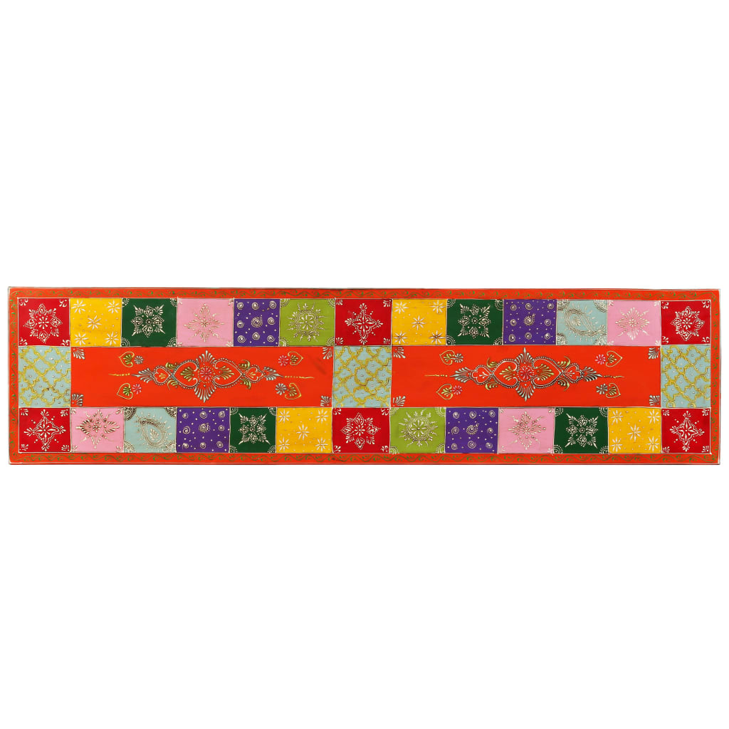 Meuble TV Bois de manguier massif Peint à la main - XIOS