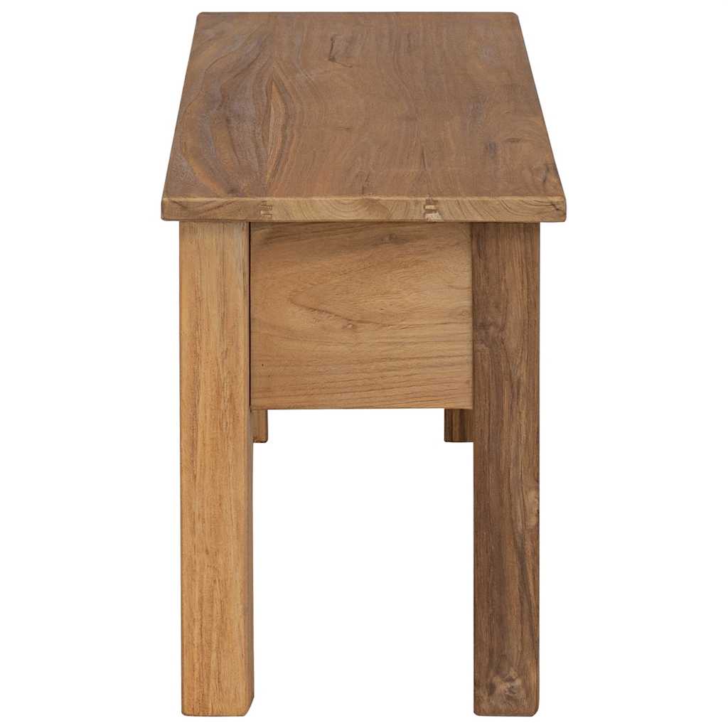 Banc d'entrée teck massif 90 x 30 x 40 cm - XIOS