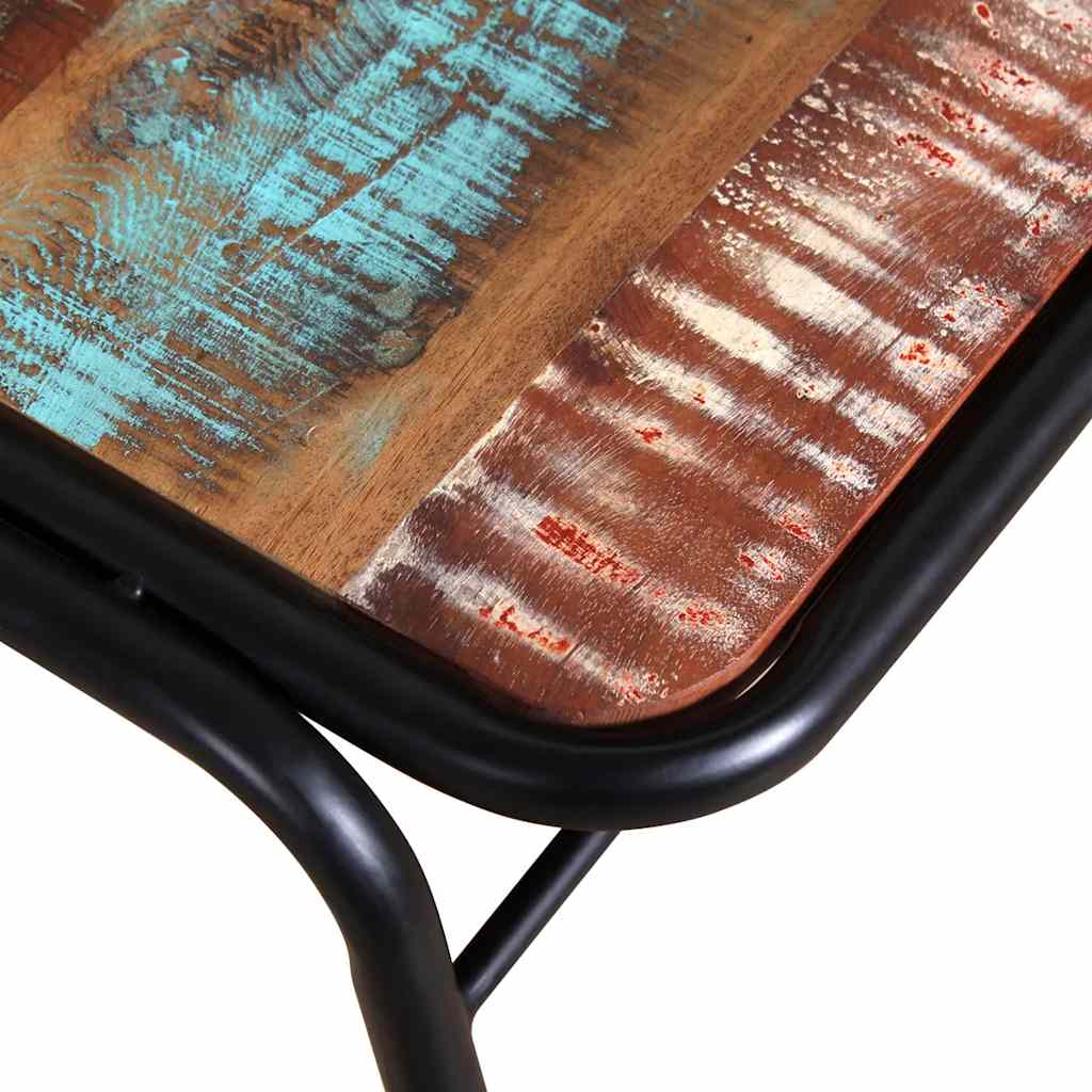 Chaises à manger lot de 6 bois de récupération solide - XIOS