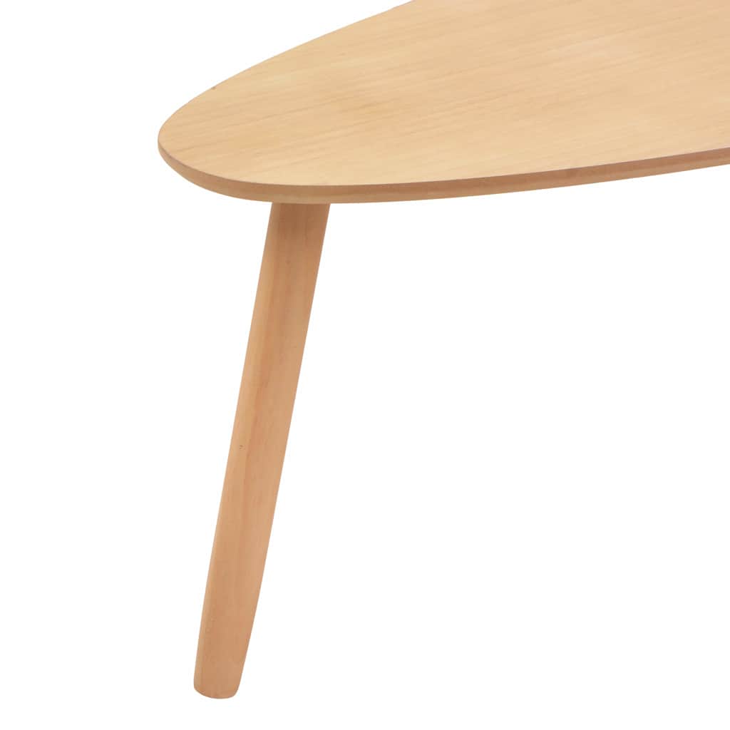 Ensemble de tables basses 2 pcs Bois de pin massif Marron - XIOS