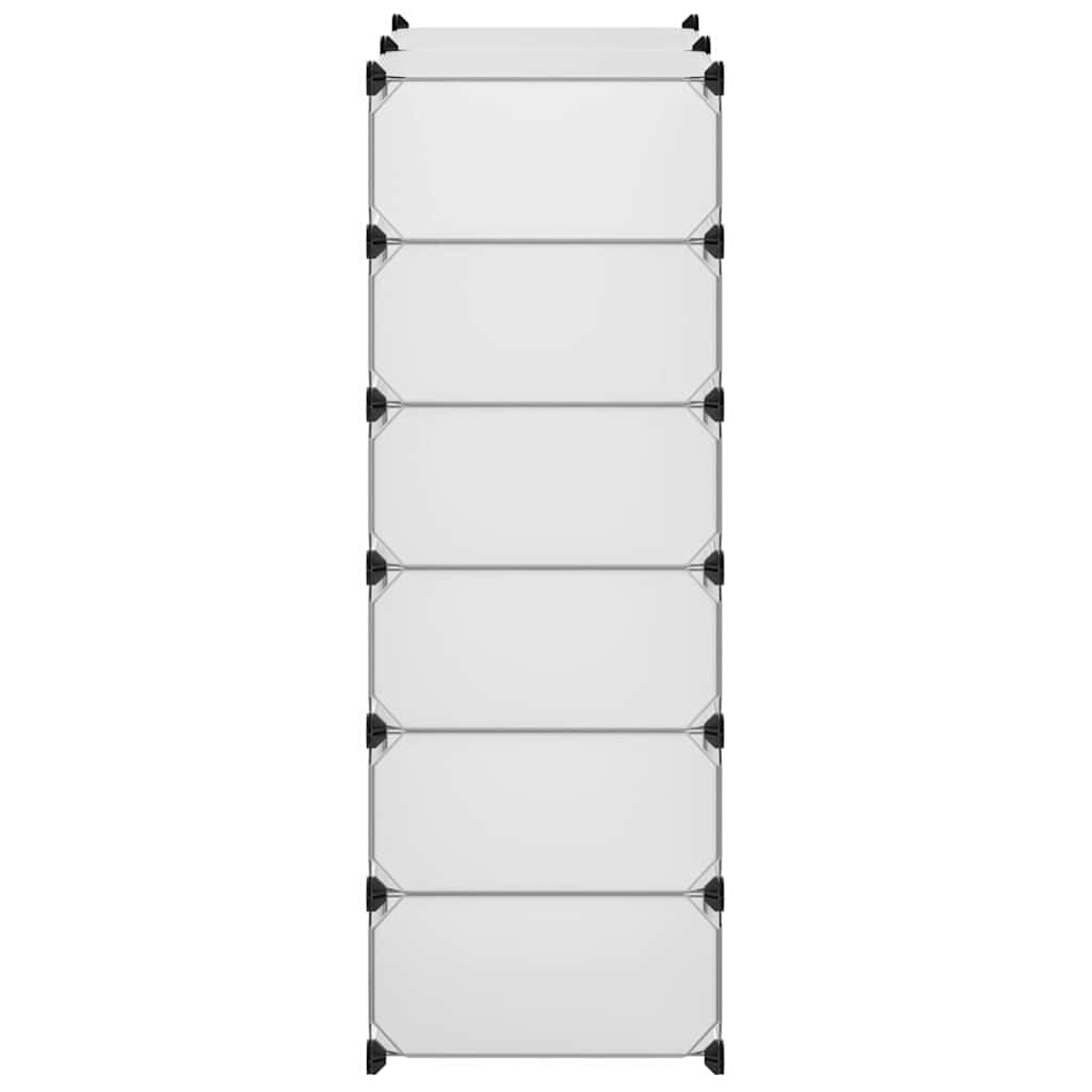 Armoire à chaussures avec 12 compartiments Blanc - XIOS