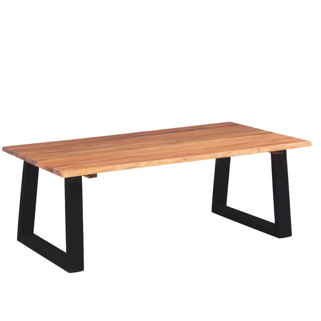 Table basse Bois d'acacia massif 110x60x40 cm - XIOS