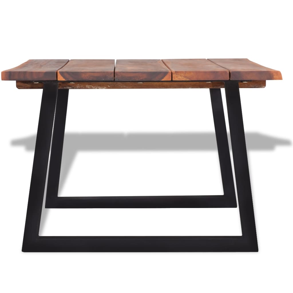 Table basse Bois d'acacia massif 110x60x40 cm - XIOS