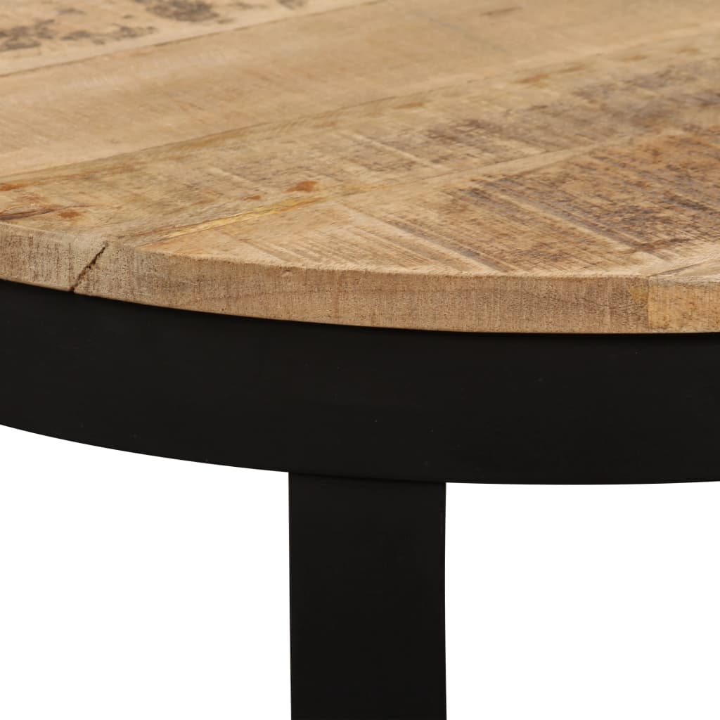 Table basse bois de manguier brut 60x40 cm - XIOS