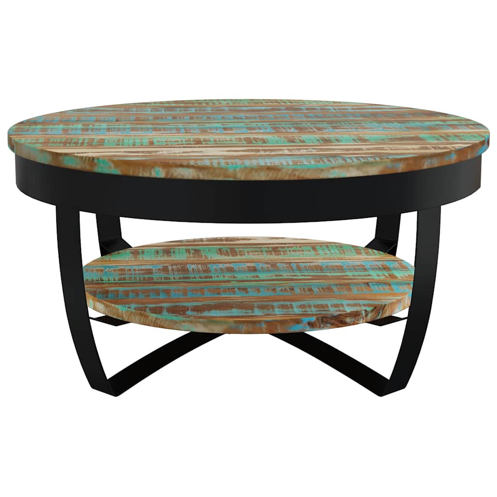 Table basse Bois massif de récupération 65x32 cm - XIOS