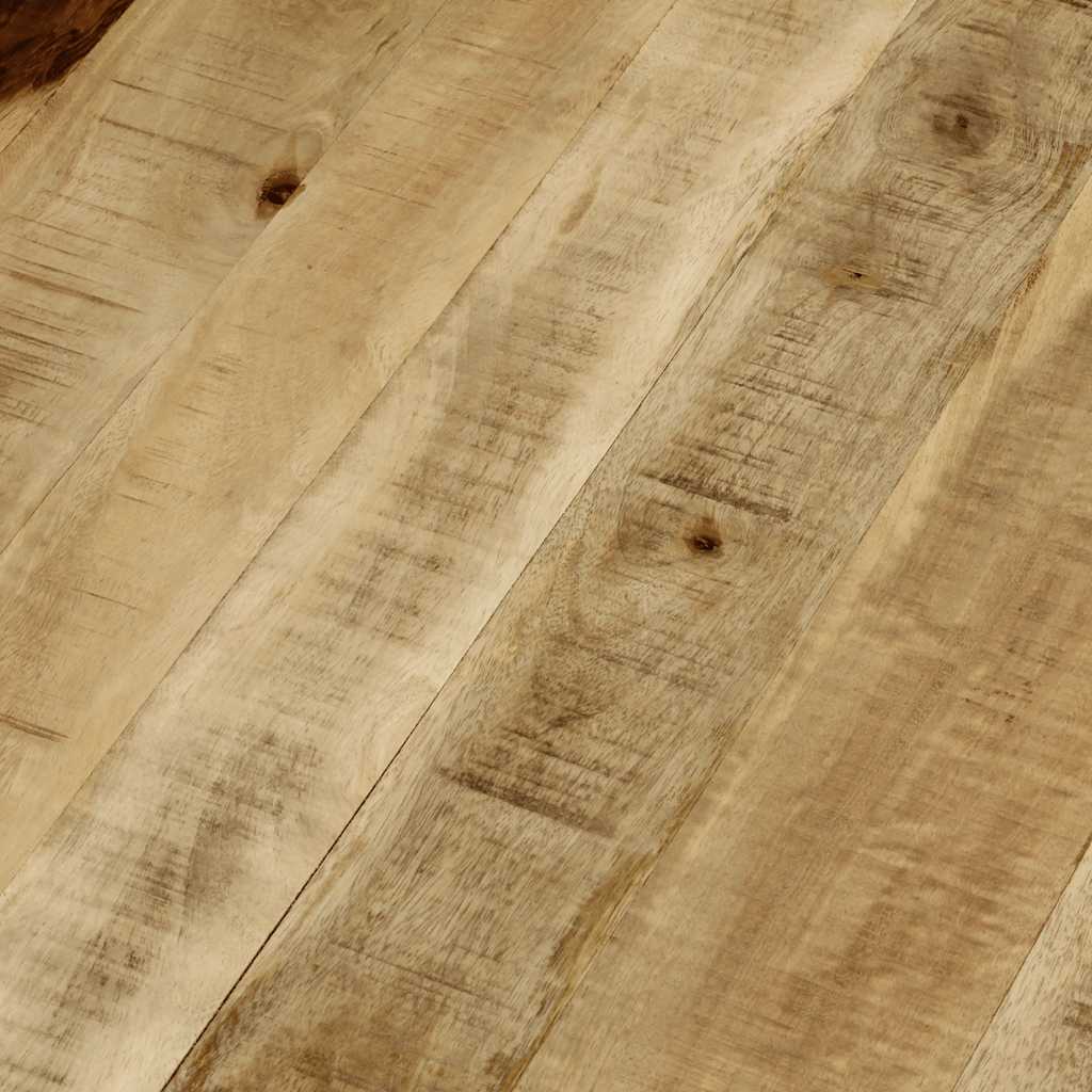 Table basse Bois massif de manguier brut 65x32 cm - XIOS