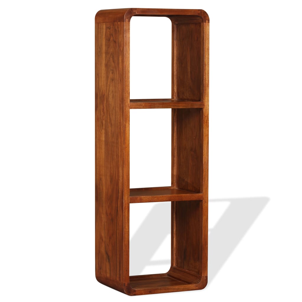 Meuble TV Bois massif avec finition miel 120 x 30 x 40 cm - XIOS
