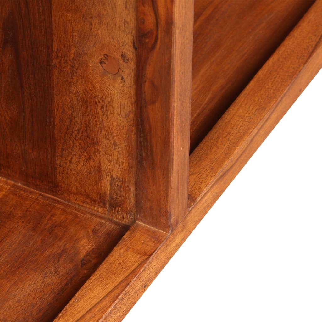 Meuble TV Bois massif avec finition miel 120 x 30 x 40 cm - XIOS