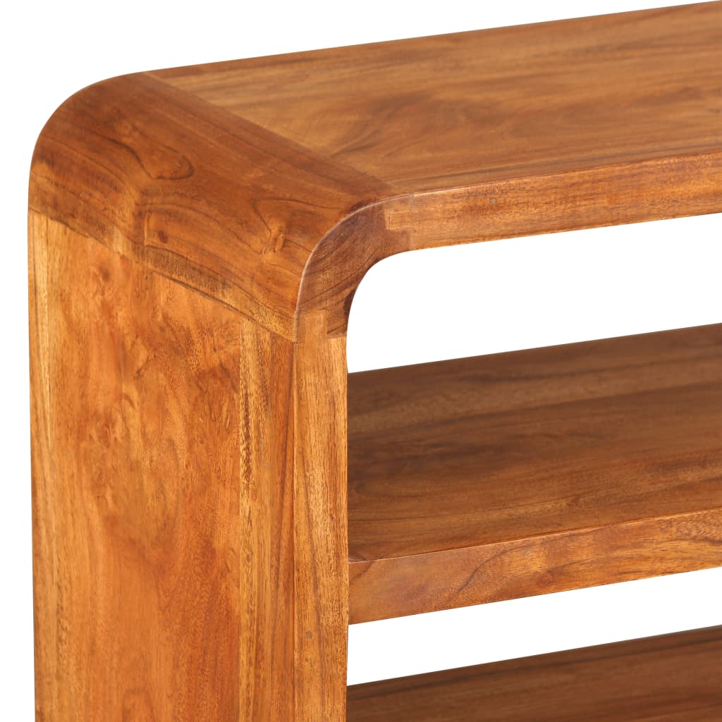 Meuble TV Bois d'acacia solide 90 x 30 x 55 cm - XIOS