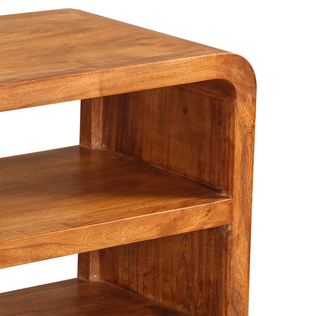 Meuble TV Bois d'acacia solide 90 x 30 x 55 cm - XIOS