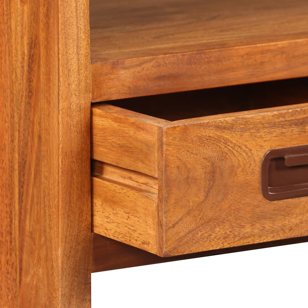 Meuble TV Bois d'acacia solide 90 x 30 x 55 cm - XIOS