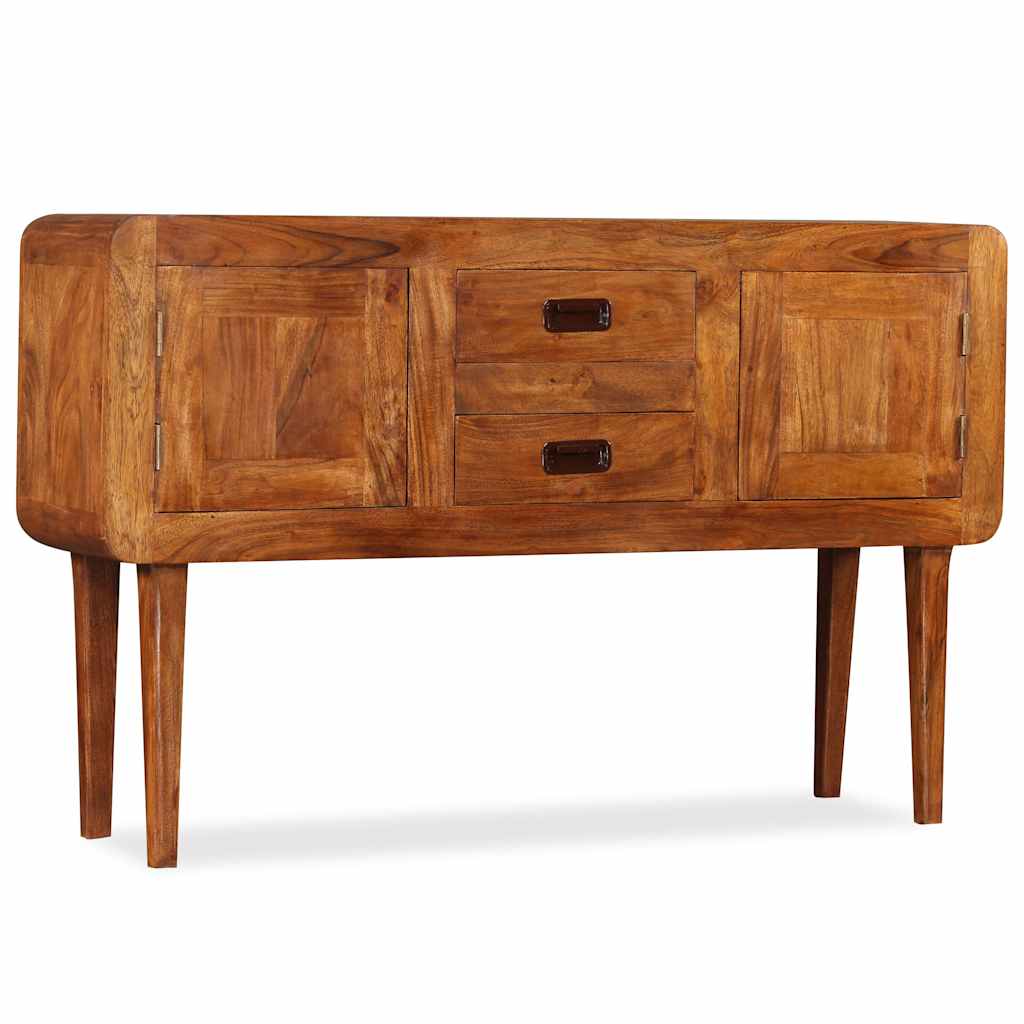 Buffet Bois massif avec finition miel 120x30x75 cm