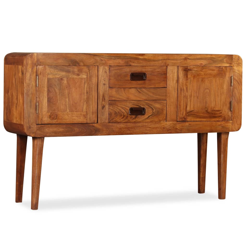 Buffet Bois massif avec finition miel 120x30x75 cm - XIOS