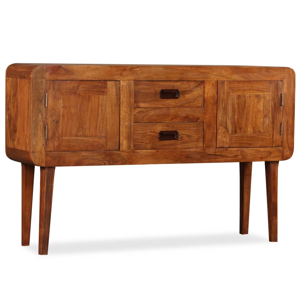 Buffet Bois massif avec finition miel 120x30x75 cm - XIOS