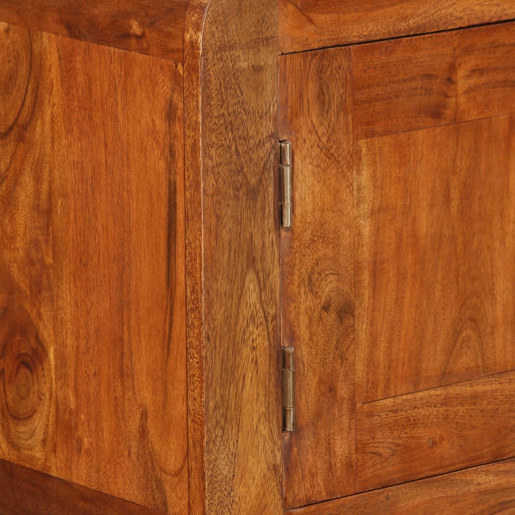Buffet Bois massif avec finition miel 120x30x75 cm - XIOS